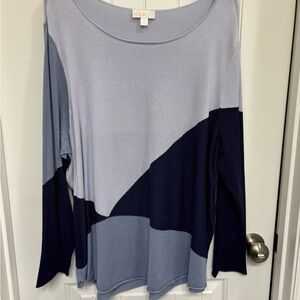Colorblock Long Sleeve Top